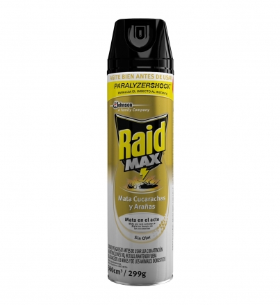 Insecticida Raid Max 360 ml.