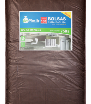 Bolsa marrón 75 Lts